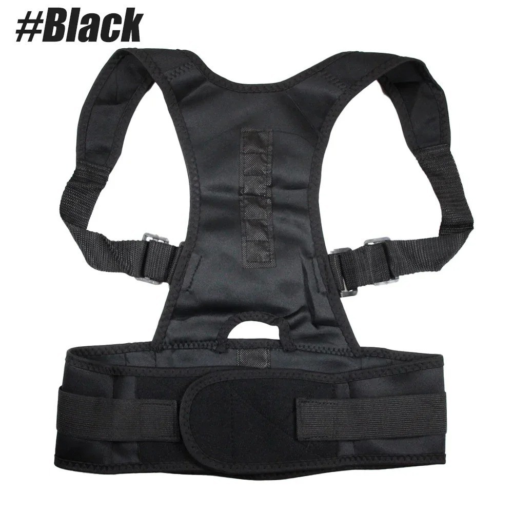 Posture Corrector Support Magnetic Back Shoulder Brace Belt Band For Men Women