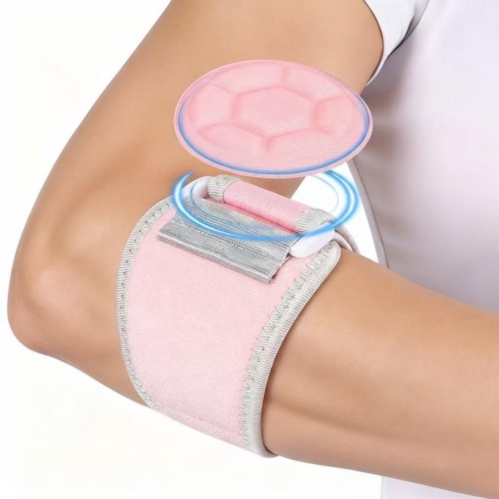Tennis Elbow Brace For ,Golfers Elbow,with Dual Compression Pads,Adjustable T…