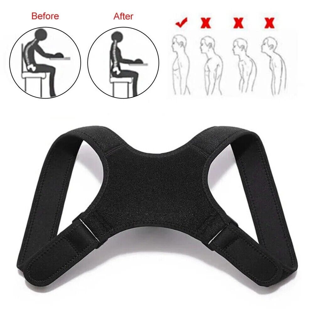 Adjustable Posture Back Corrector Shoulder Brace Belt