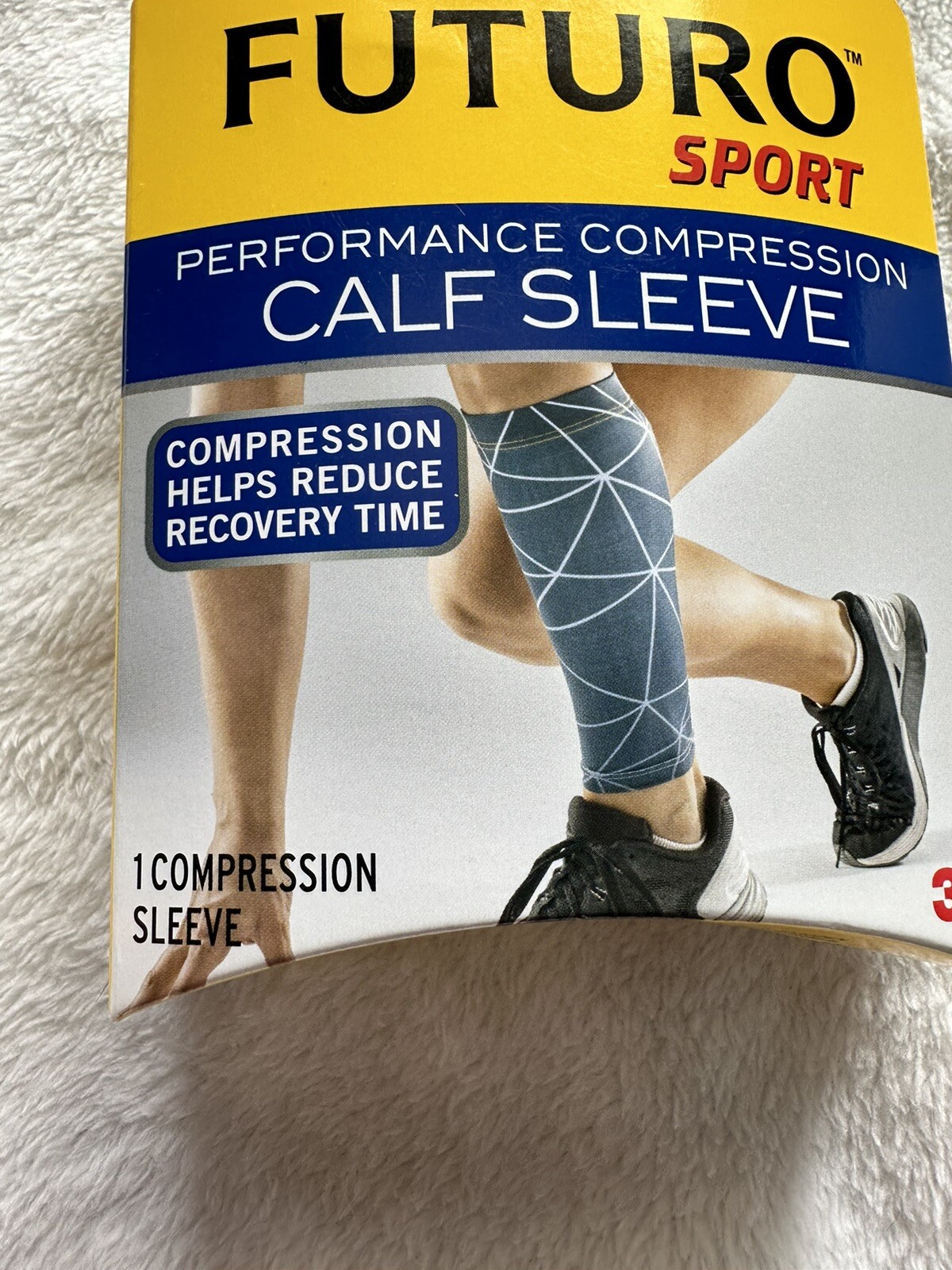 Futuro Sport Performance Compression Calf Sleeve, Large/X-Large