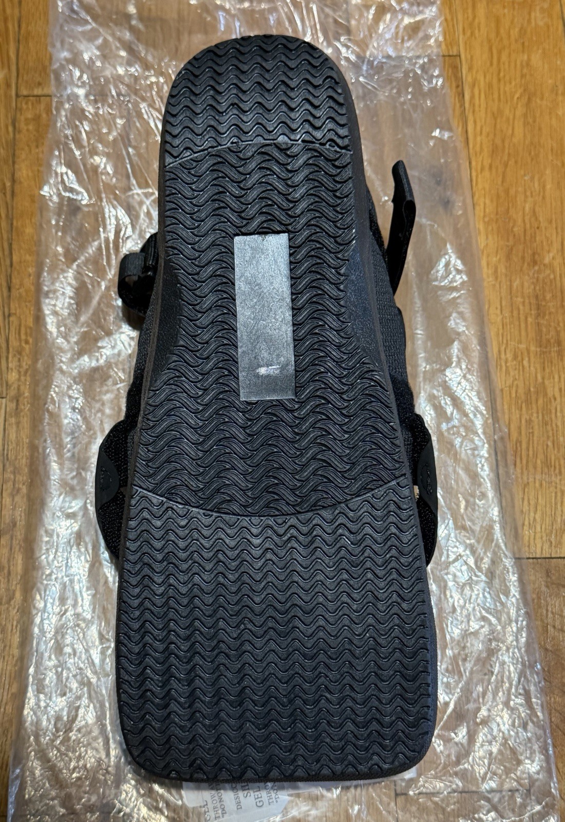 United Ortho Adjustable Post-Op Open Square Toe Shoe Men’s Size Large Black