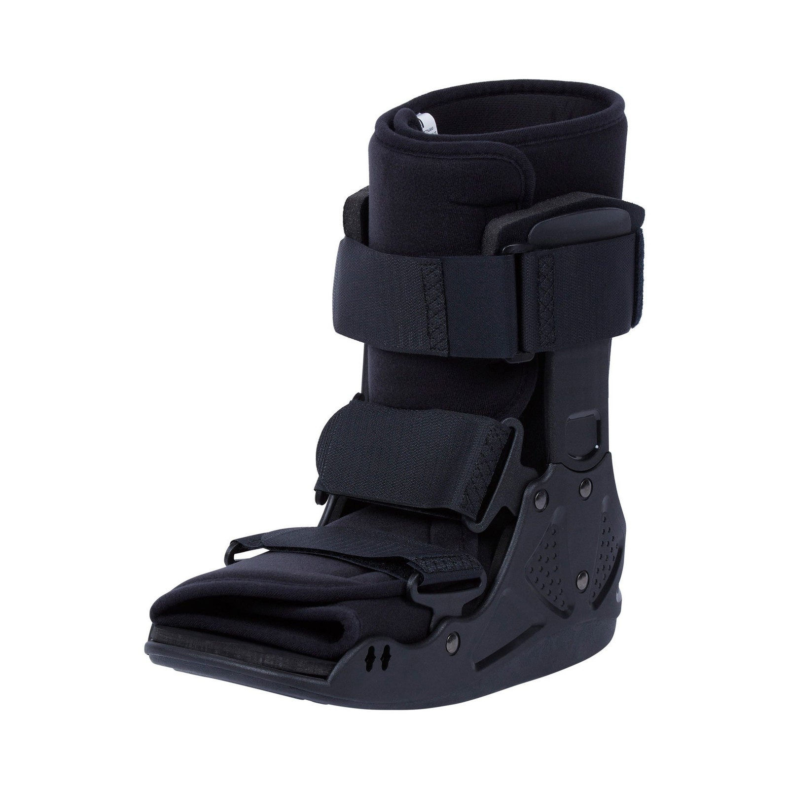 McKesson Black Walker Boot X-Small Hook and Loop for Either Foot 155-79-95502