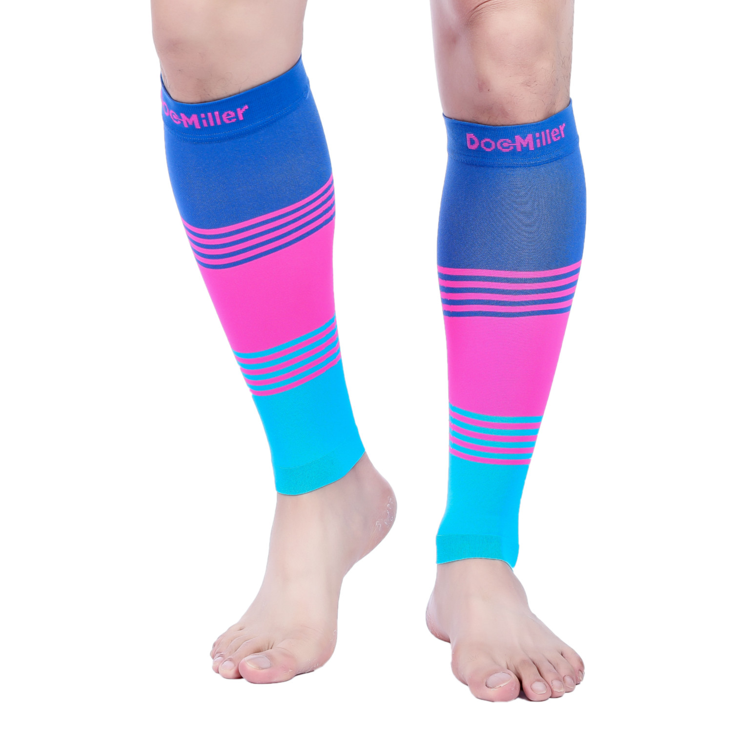 Doc Miller Compression Stockings Calf 20-30MMHG Sleeves For Varicose Pain Relief