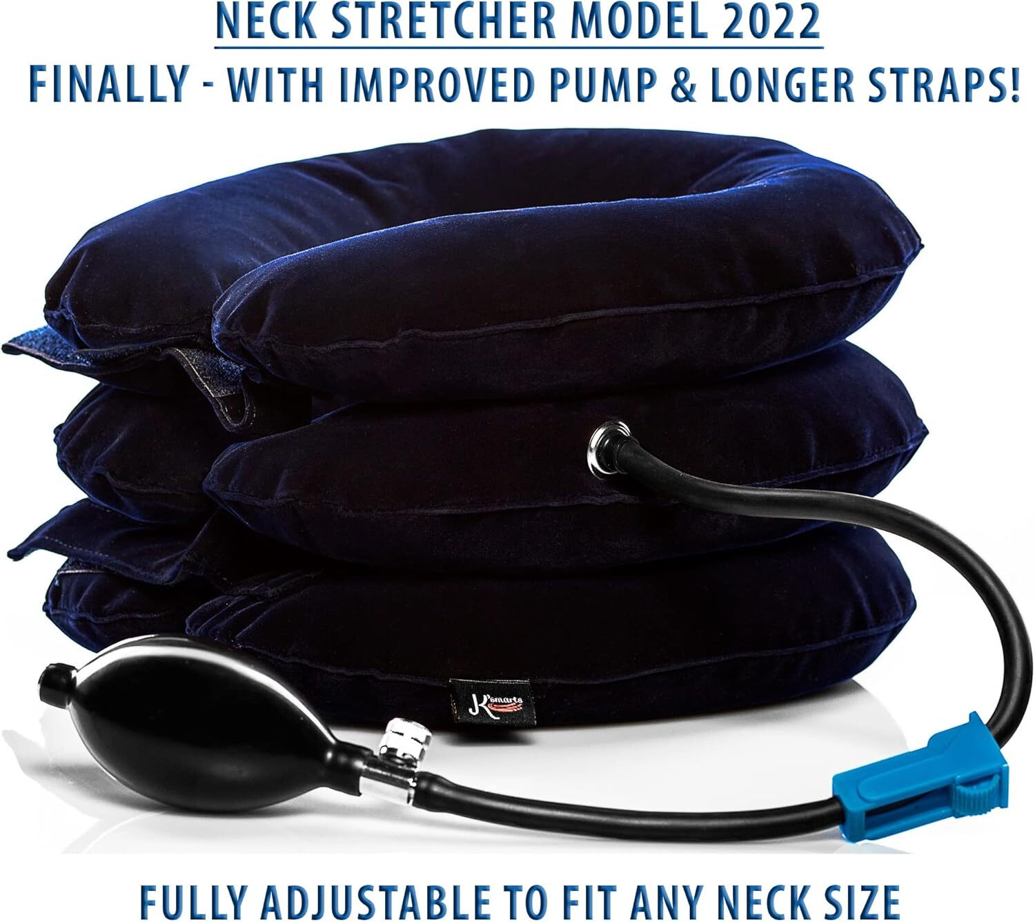 Adjustable Neck Traction Device Inflatable Cervical Pillow For Pain Relief