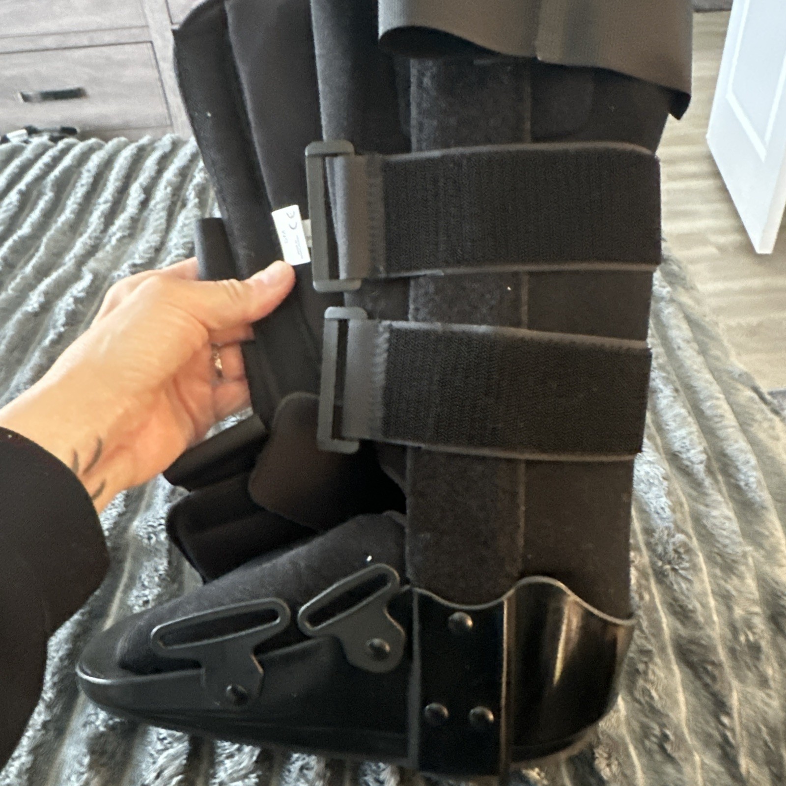 Walking Boot Pneumatic Pump Ovation Medical Gen2 Short Blue size Small NWT