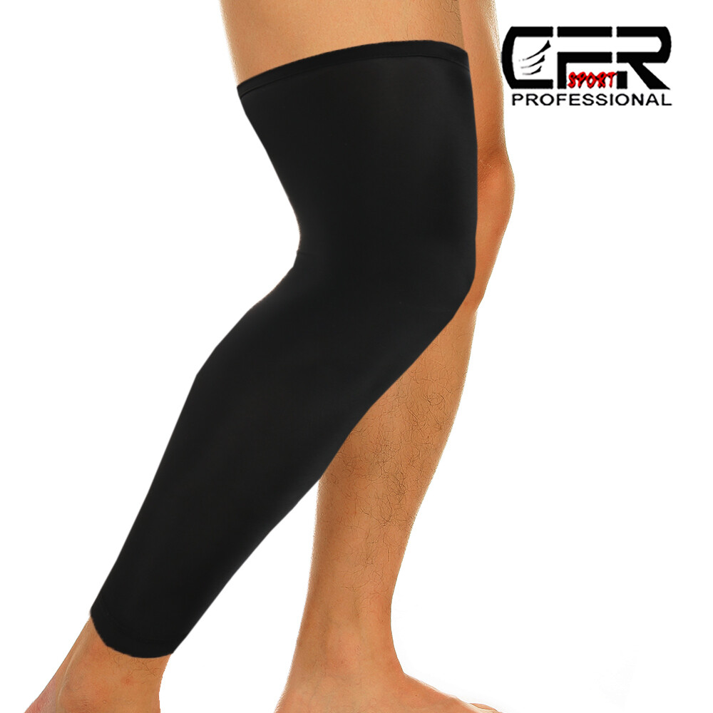 Knee Support Compression Full Leg Sleeve Brace Sport Joint Pain Relief Arthritis