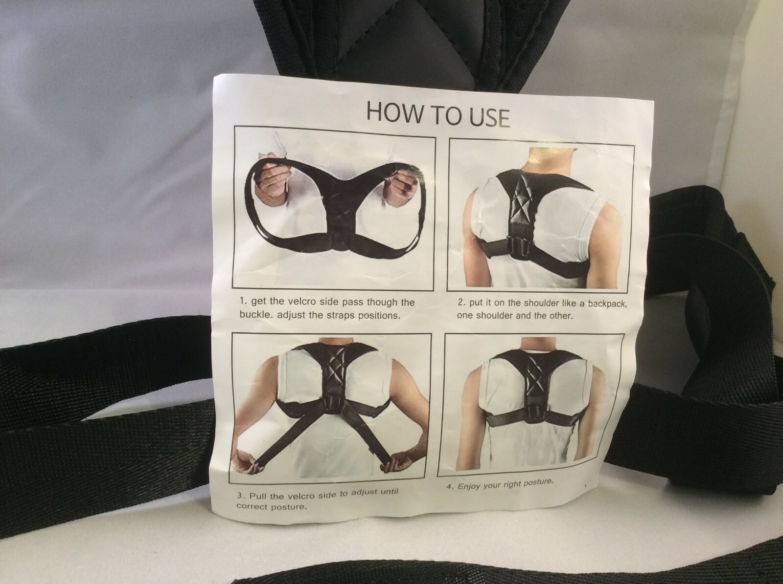 Posture Corrector Adjustable for Men or Women Universal
