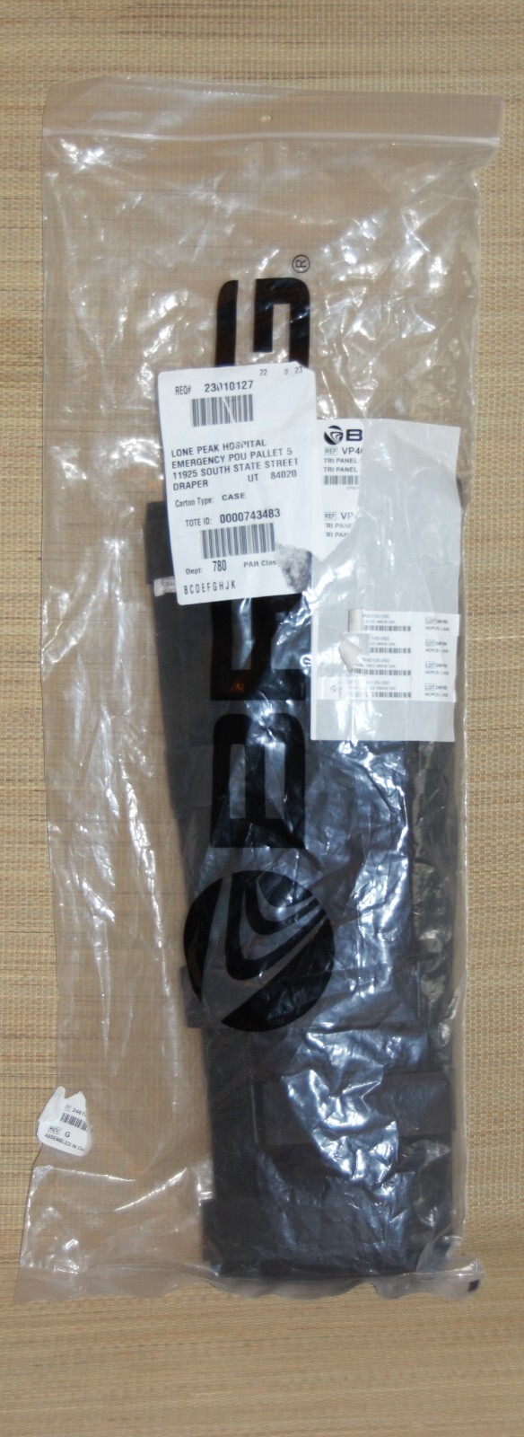 BREG Tri Panel Leg Immobilizer Knee Brace Adjustable Support #X2