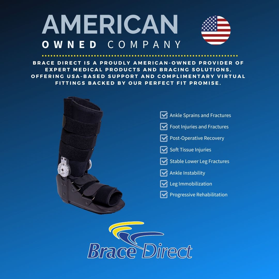 ROM CAM Walker Boot- Tall- Broken Foot & Ankle Injury