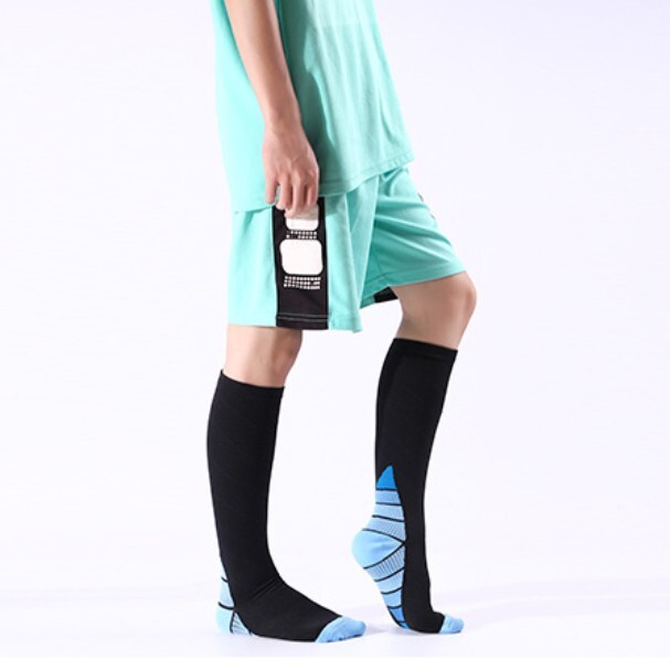 3Pairs Women Men Compression Socks Stockings Knee High S/M-L/XL Medical Support