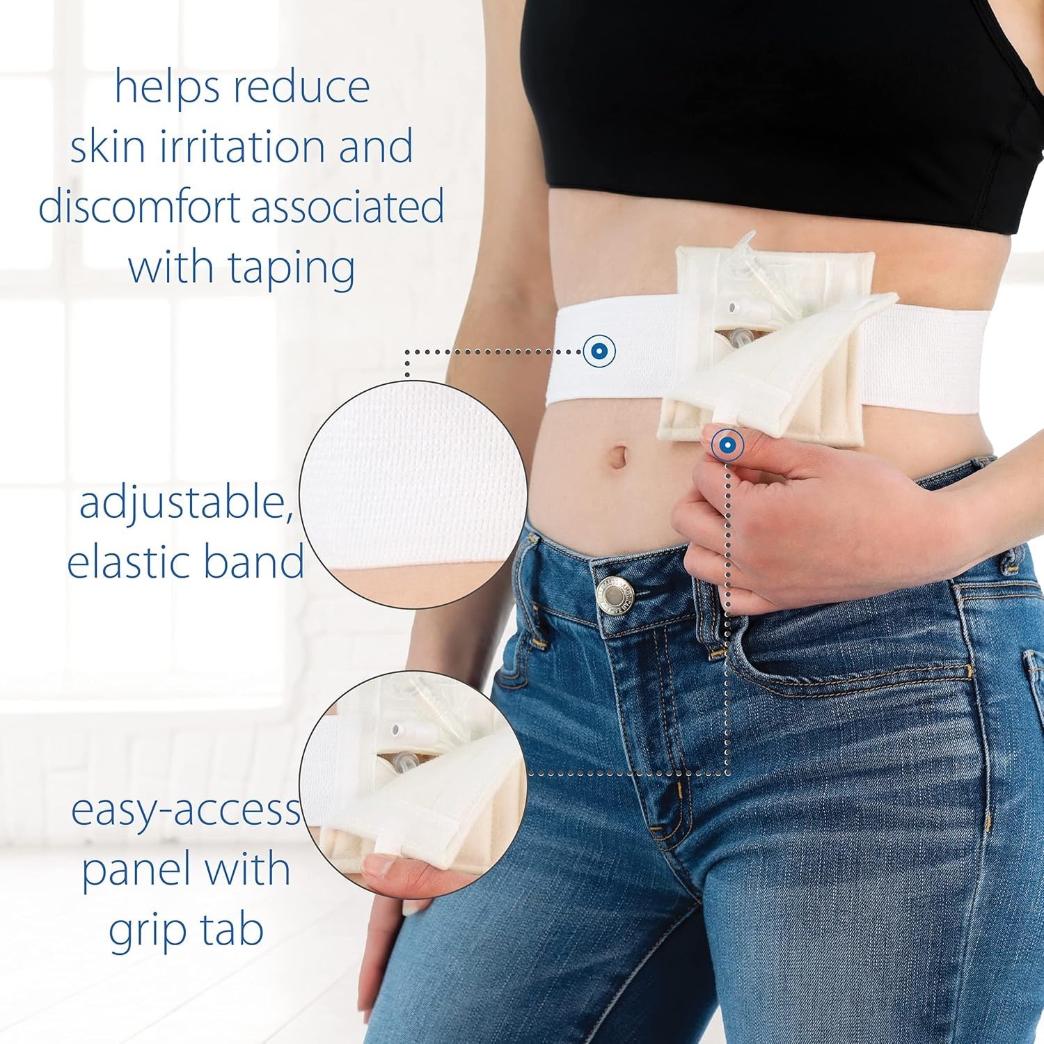 NelMed G-Tube Holder – Secure Feeding Tube Support