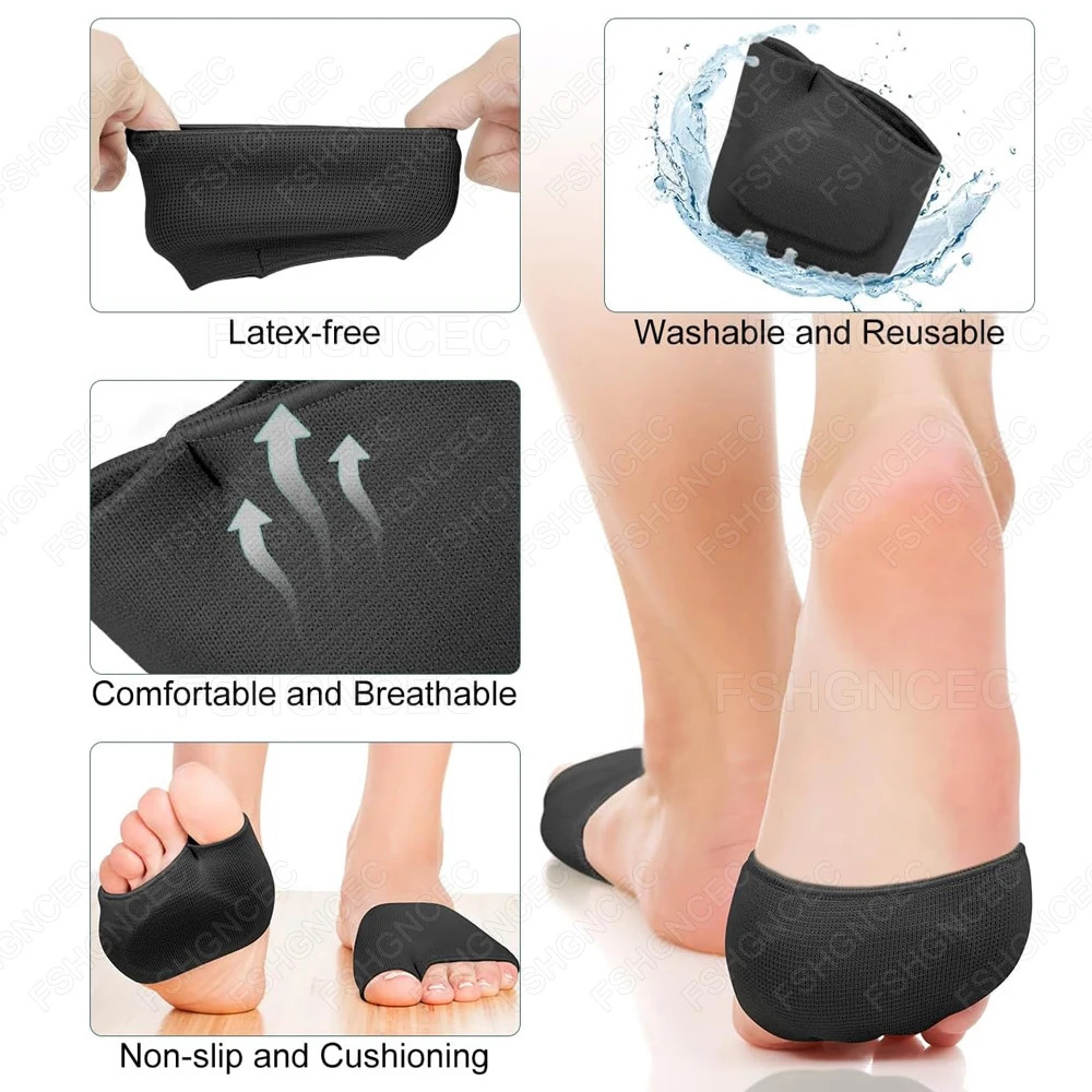 Metatarsal Pads for Woman Man Pain Relief Insoles Ball of Foot Cushions Insert f