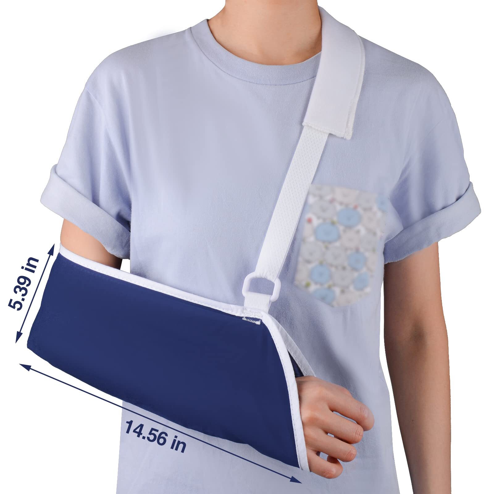 Small Size Arm Sling Lightweight Breathable Teenagers Shoulder Elbow Wrist