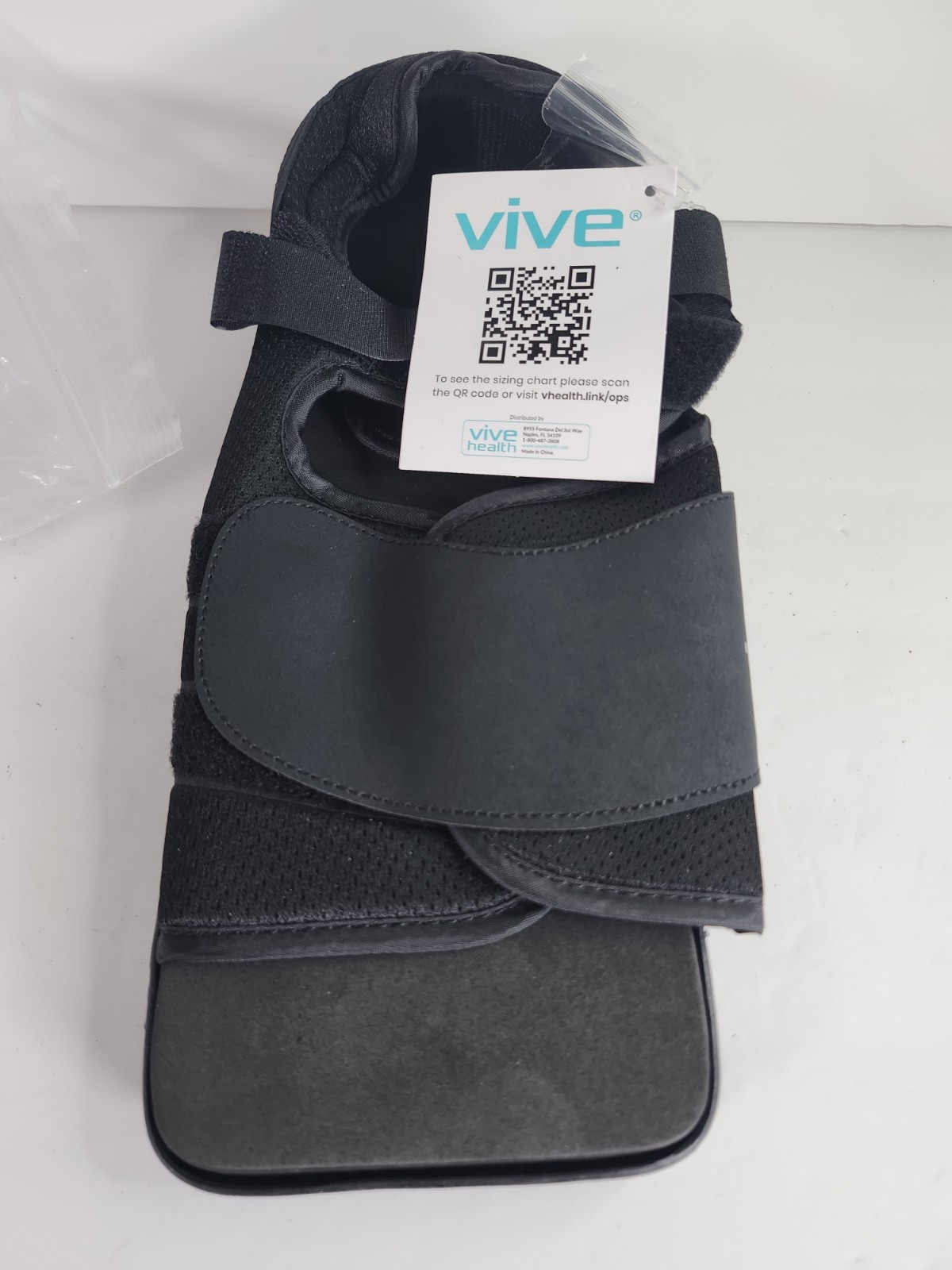 Vive Open Toe Square Toe Post Op Shoe Fracture Medical Shoe Unisex S XL NWT