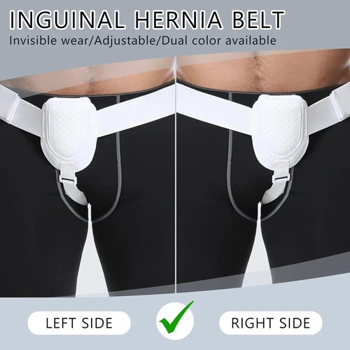 Single Hernia Support Belt Inguinal Groin Hernia Pain Relief Truss Brace Unisex