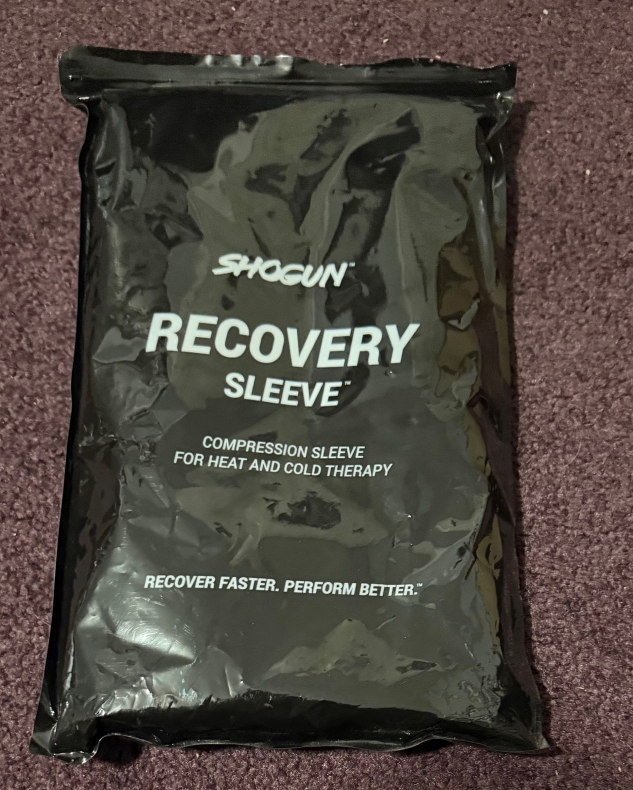 Shogun Sports Recovery Sleeve. Hot and Cold Compression Sleeve to Relieve Muscle
