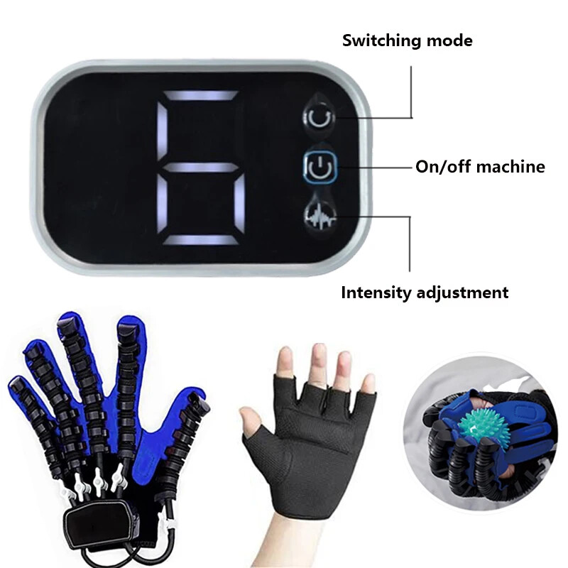 Rehabilitation Robot Gloves Stroke Hemiplegia Intelligent Massage Hand Function