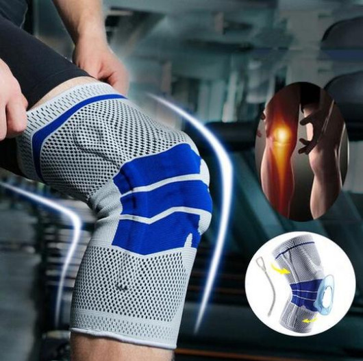 Knee supporting Pain assisting Elastic Brace Strap Running