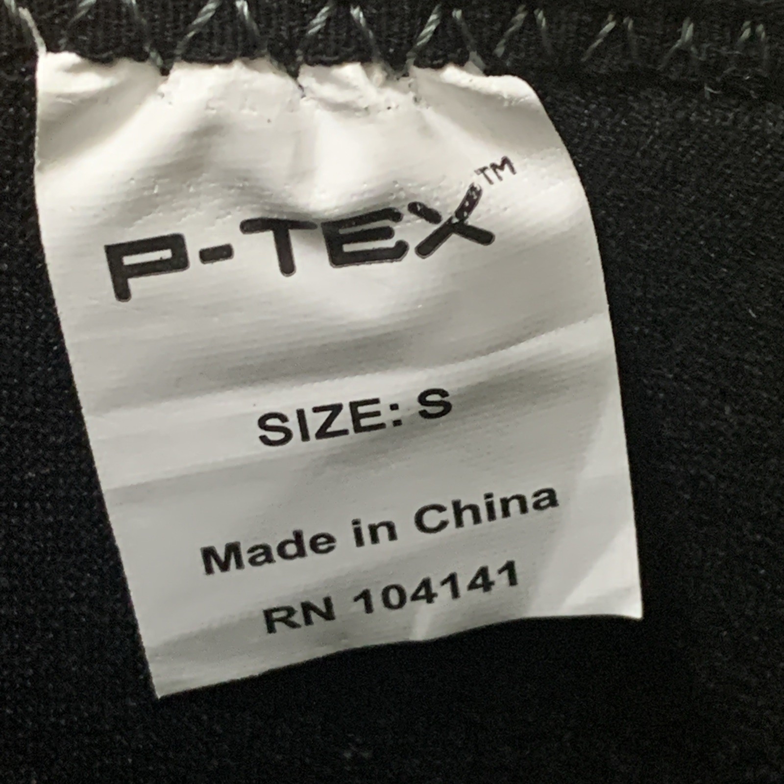 P-TEX ** PRO KNEE SLEEVE ** ” P-TEXK200″ SMALL** BLACK **NEW** Open Patella