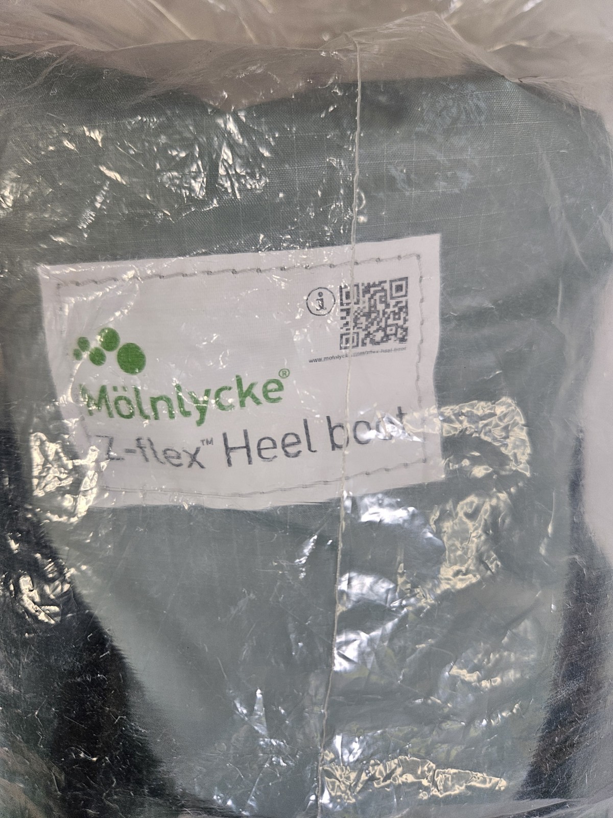 NEW Molnlycke Z-Flex Fluidized Heel Boot #1400123 Factory Sealed Exp 2028