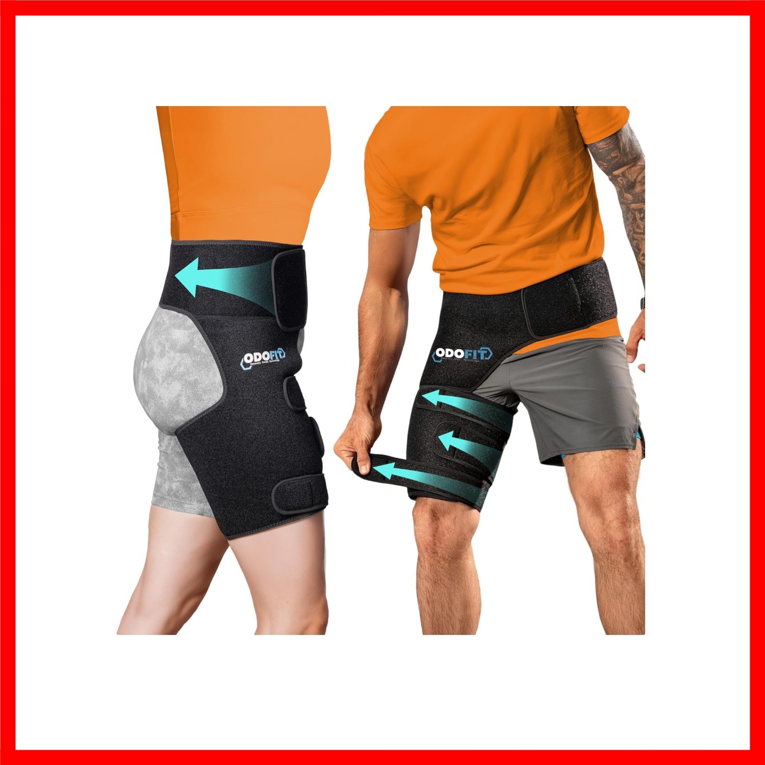 5 in 1 Hip Brace for Women Men Sciatica Pain Relief Devices – Adjustable Groi…