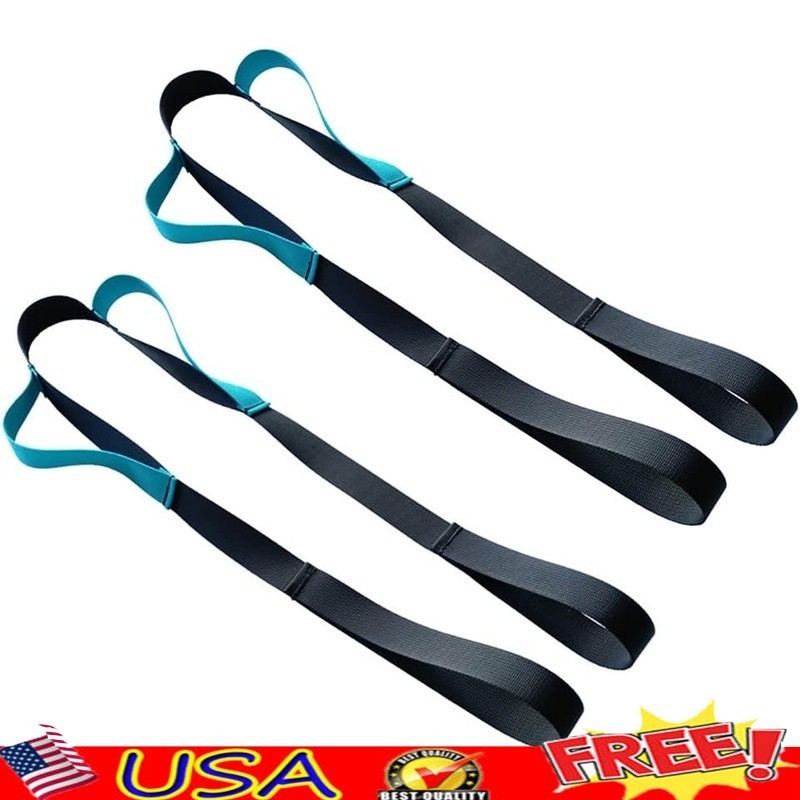 Multi Grip Leg Lifter Strap Hip Knee Injury Support W/ Hand Loops 41in New