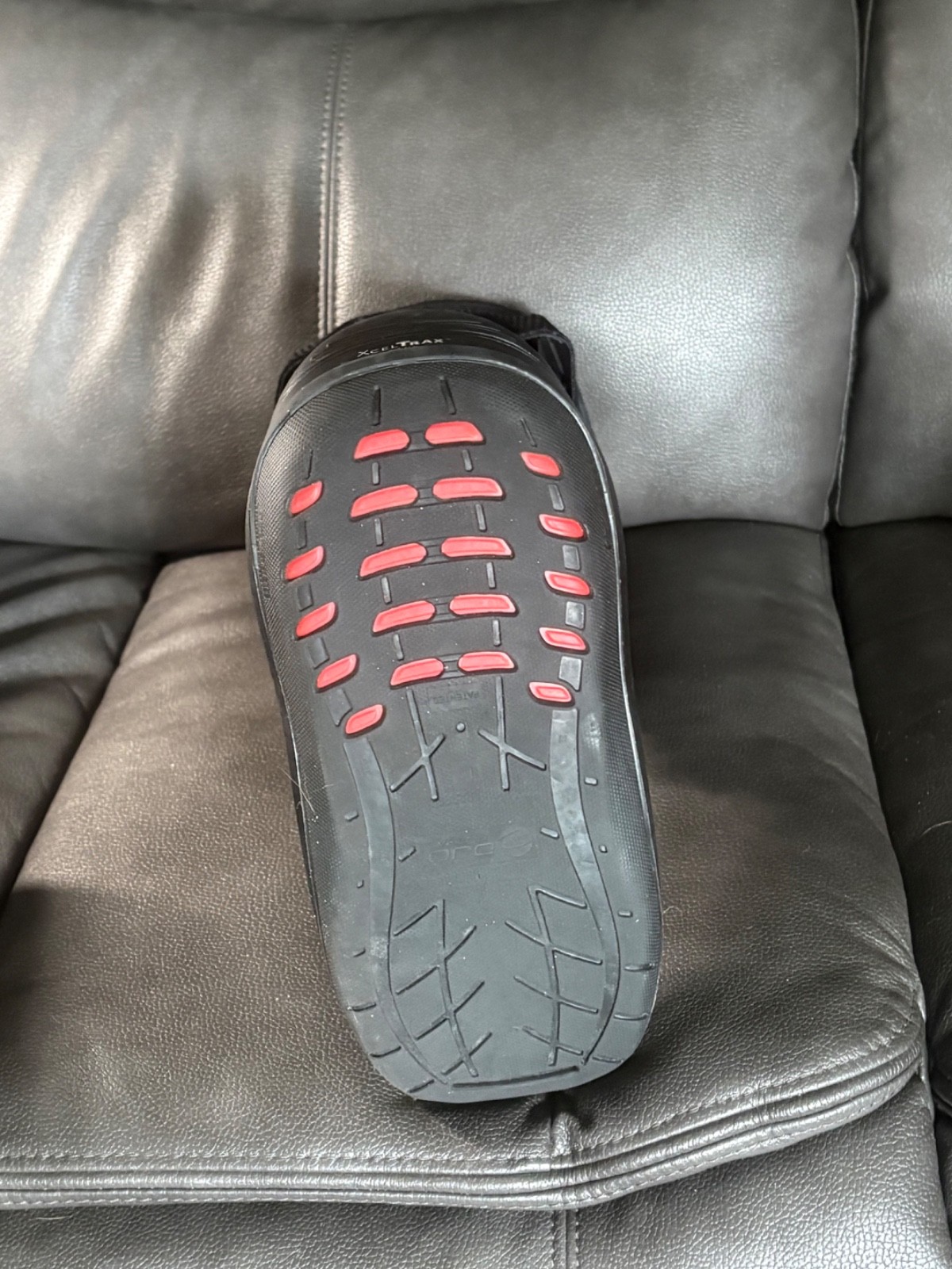 New Air pump DJO Brand XCEL TRAX Full Tall Boot Brace Size LARGE 18” high