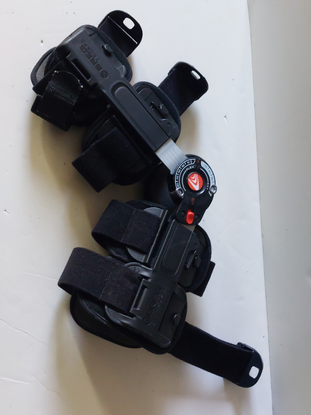 BREG Flex T-Scope Premier Post-Op Hinged Adjustable Knee Brace Right/Left Leg