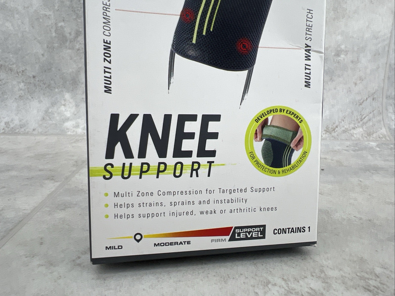 Neo G Active Knee Support Size Medium -Mild Support Level For Left Or Right Knee