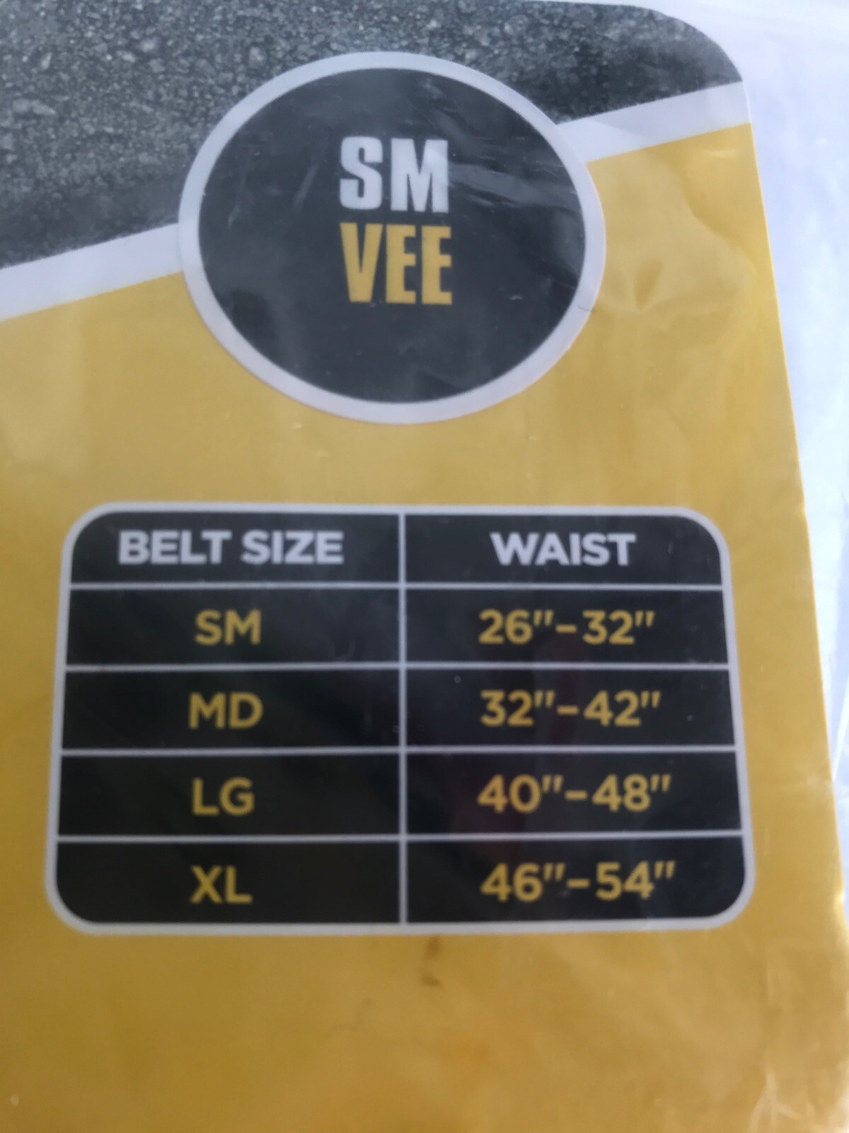 Valeo Economy Elastic Support Belt – Small – #VI4675SM – 26″ – 32″ Waist