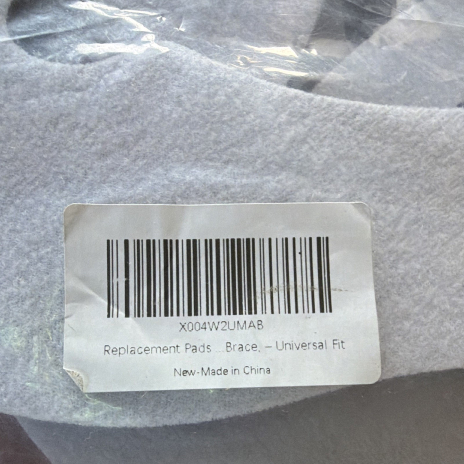 Gray Brace Replacement Pads Universal Fit X004W2UMAB
