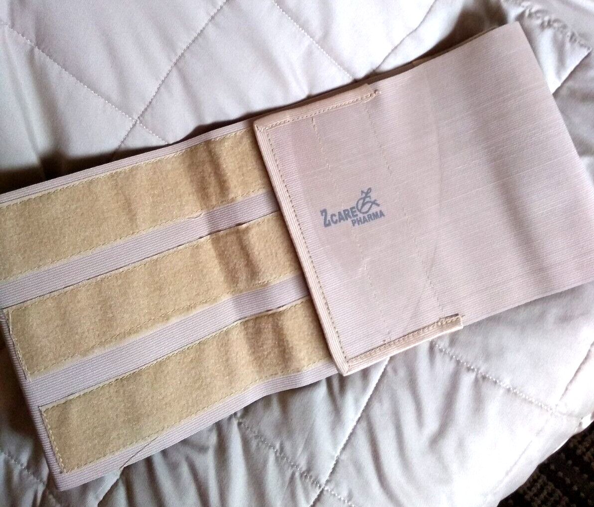 Abdominal Binder 45.5 X 8″ Size L or XL NEW Unused Hook & Pile Z Care Pharma