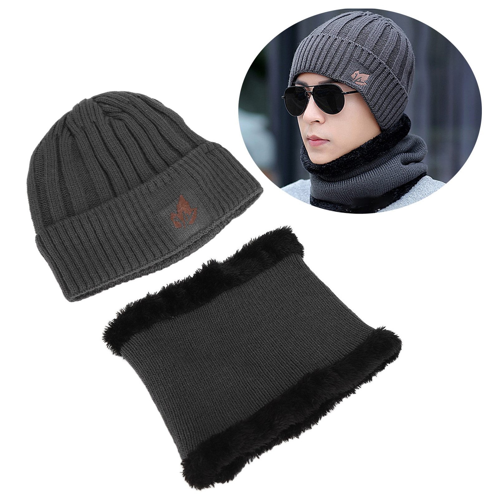 Electric Heated Hat Soft Warm Headwear For Winter Skiing Excellent
