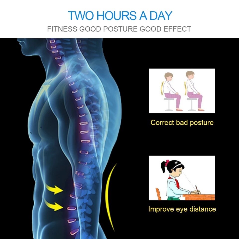 Back Posture Correction Corrector Support Shoulder Brace Belt Therapy Men Women
