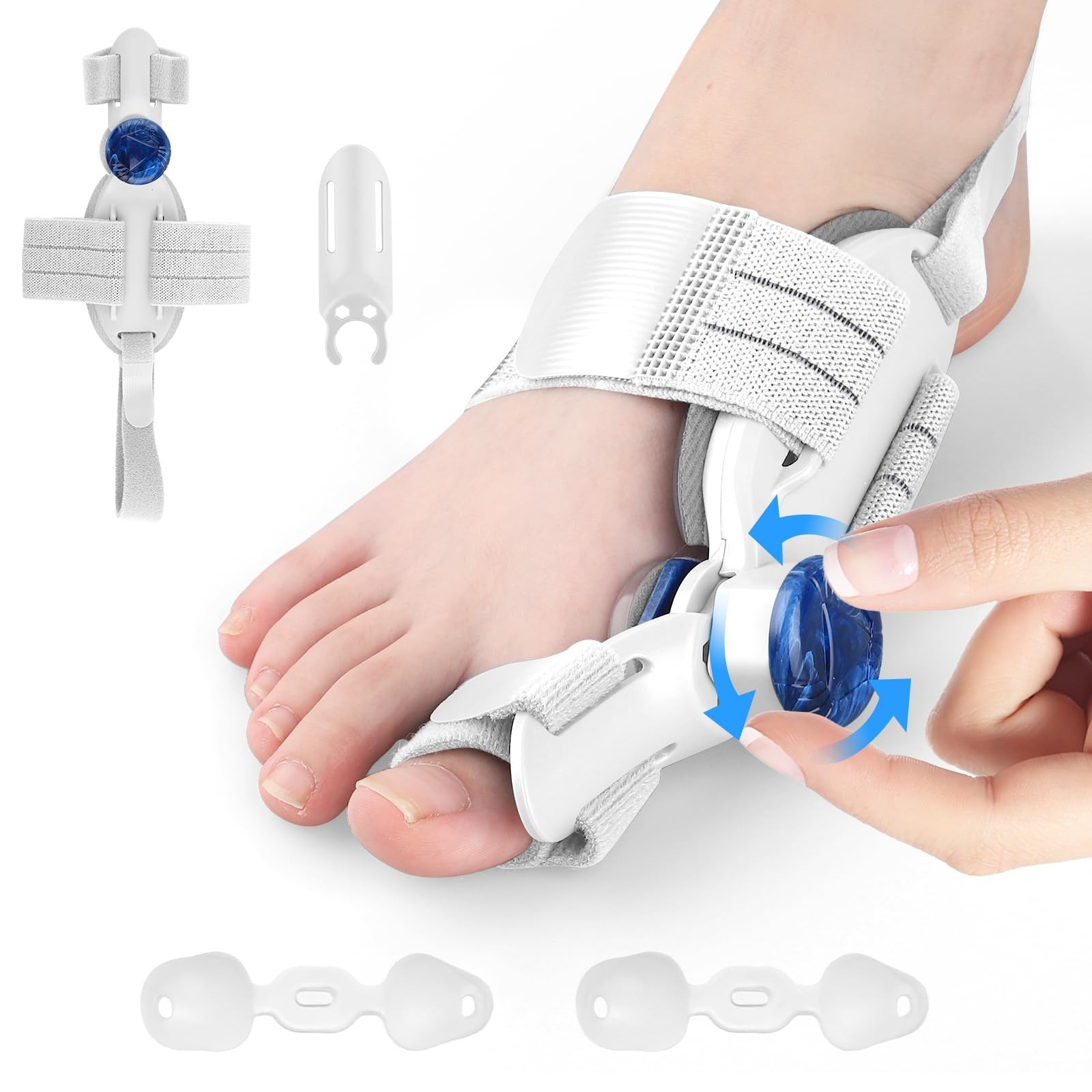 Adjustable Bunion Corrector for Women & Men – Toe Alignment Splint for Pain Reli