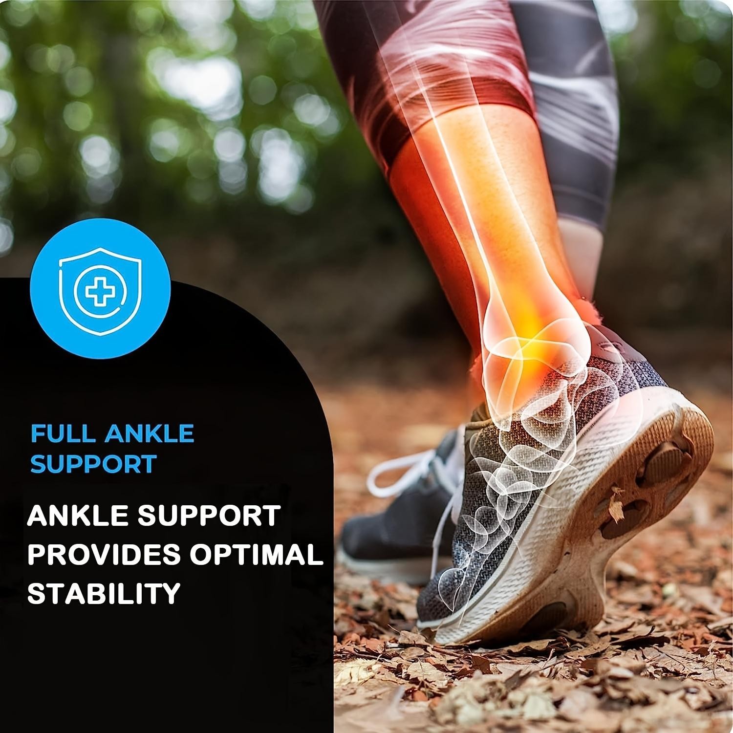 Ankle Brace Compression Sleeve Plantar Fasciitis Arch Support Foot Pain Relief