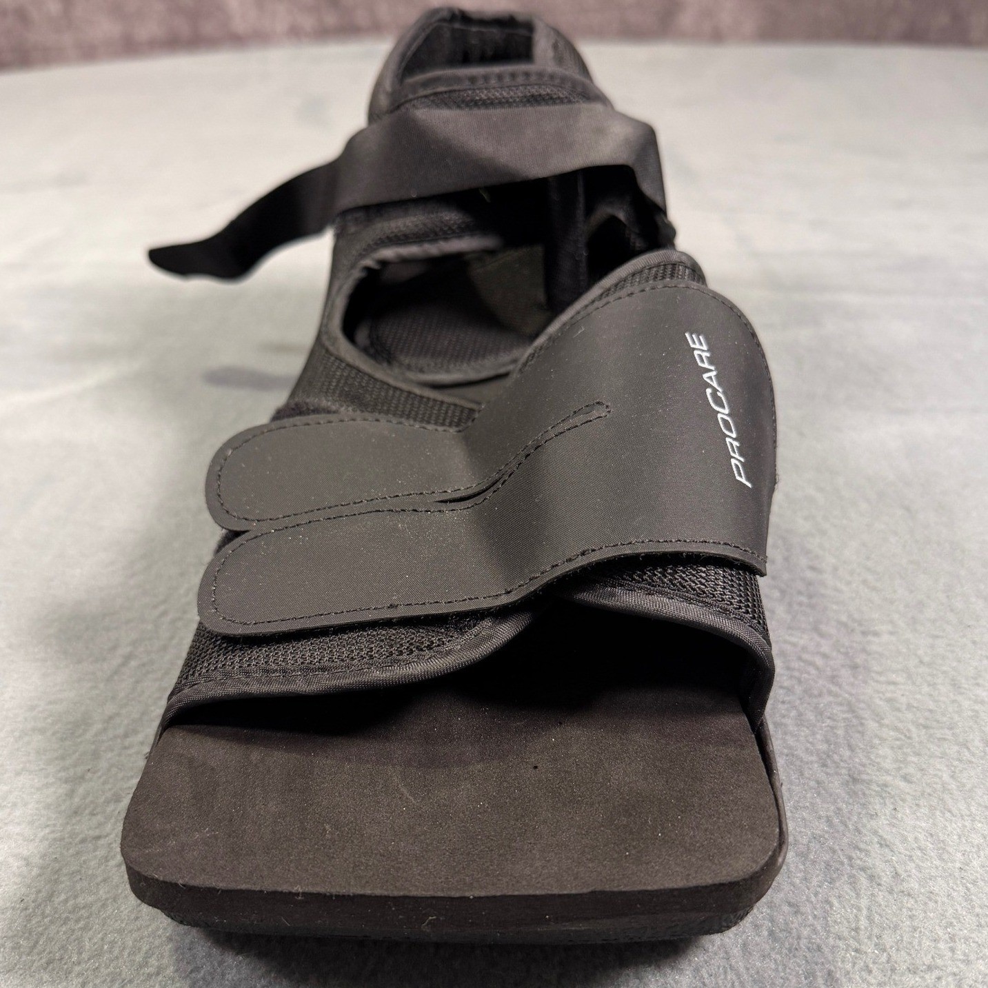 ProCare Squared Toe Post-Op Shoe Black XL Medical Recovery Walking Boot Surgical