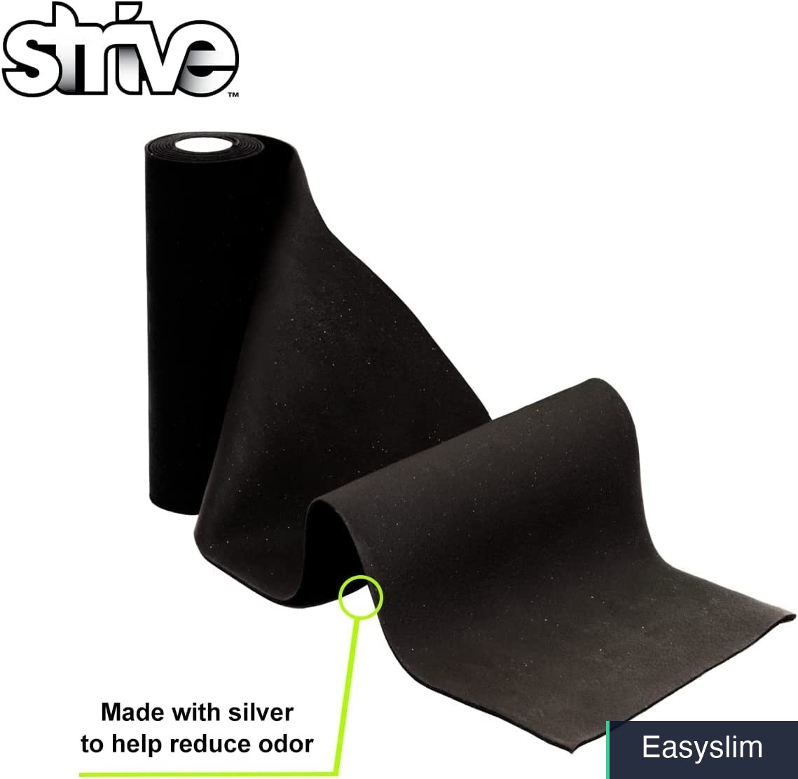 Infrared Compression Wrap 4 x 60 Inches Black Adjustable Support