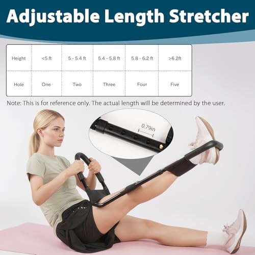 Adjustable Hamstring Stretcher Knee Extension Device