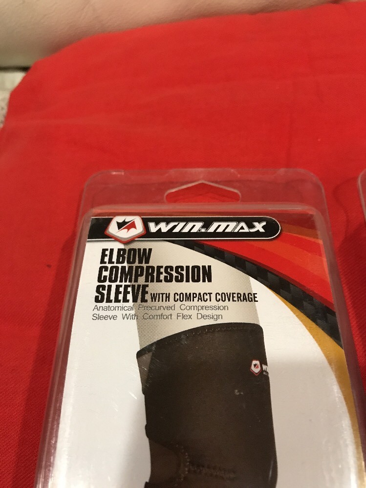2 NIP Winmax Elbow Support Compression Sleeve With Compact Coverage M