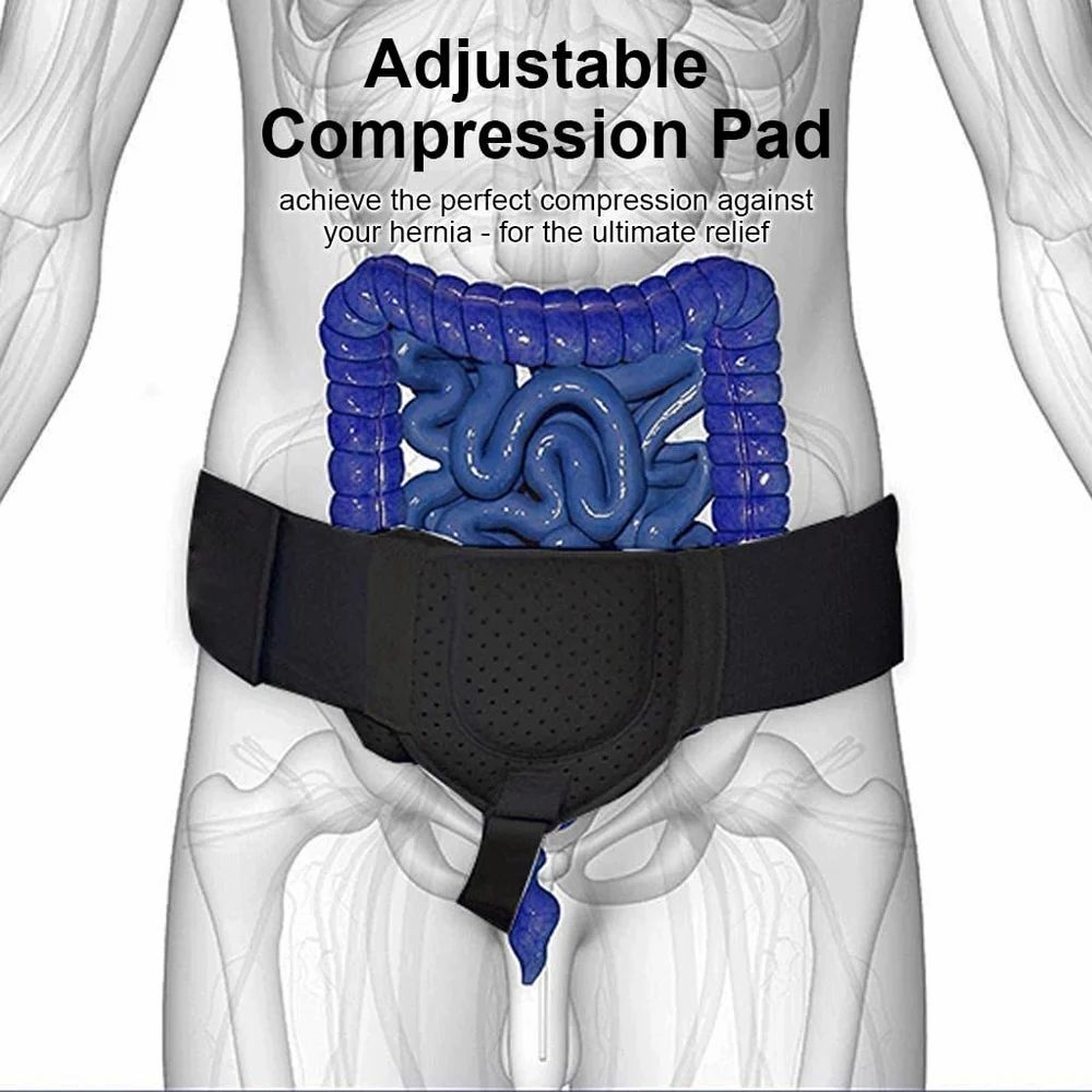 Inguinal Groin Hernia Belt Truss Brace Abdominal Groin Support Brace Removable
