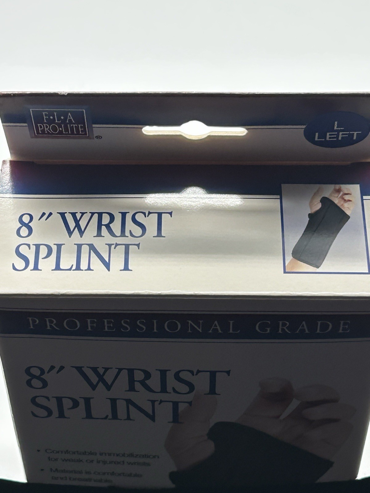 FLA Prolite Black 8” Wrist Sprint Large Left Hand