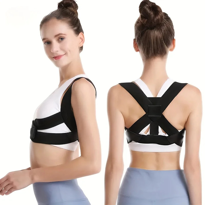 Hunchback Corrector Straight Back Open Shoulder Lumbar Spine Correction Belt