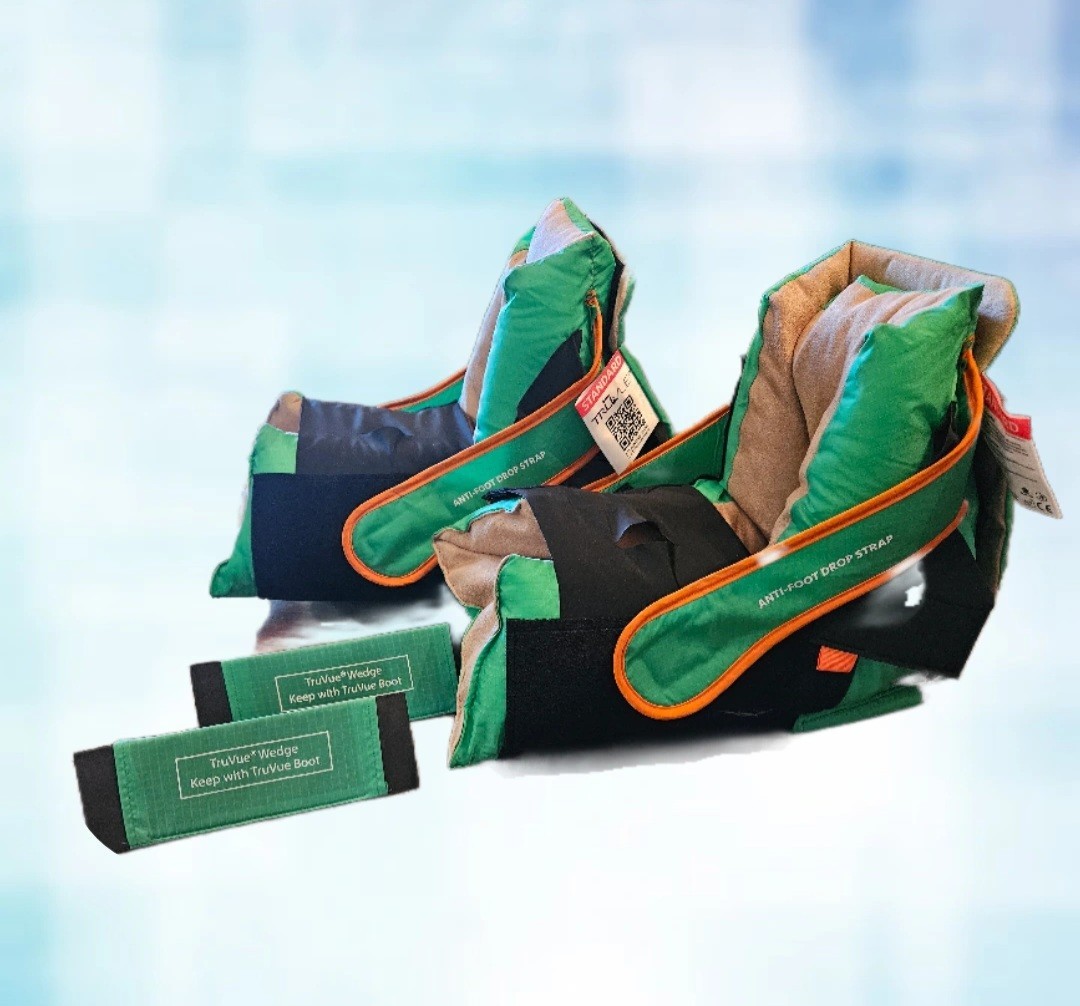 TruVue Standard Size Heel Protector Boots with wedges