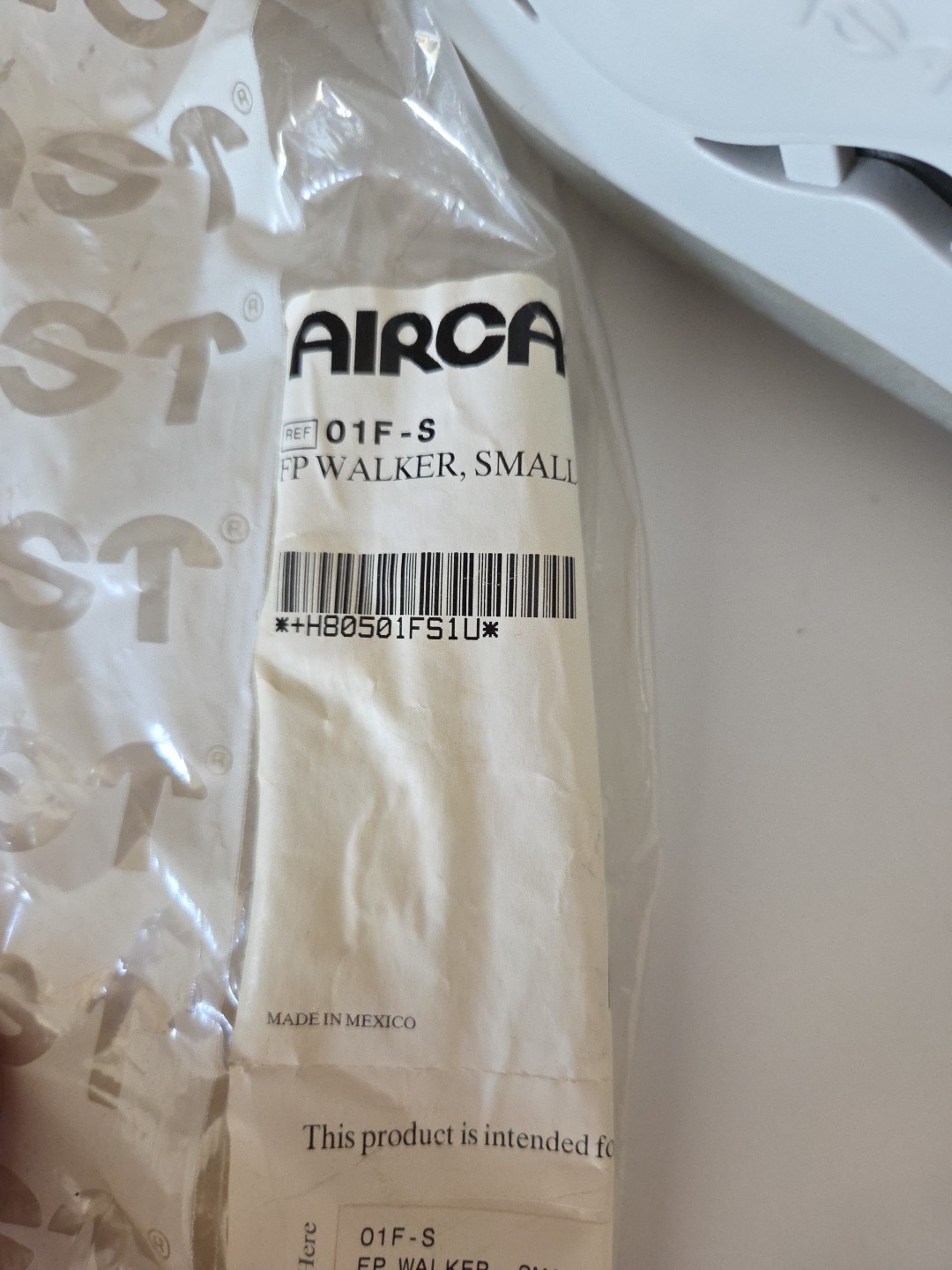 Aircast FP Walker 01F-S Small Ankle Leg Foot Brace Support -Pump And Manual