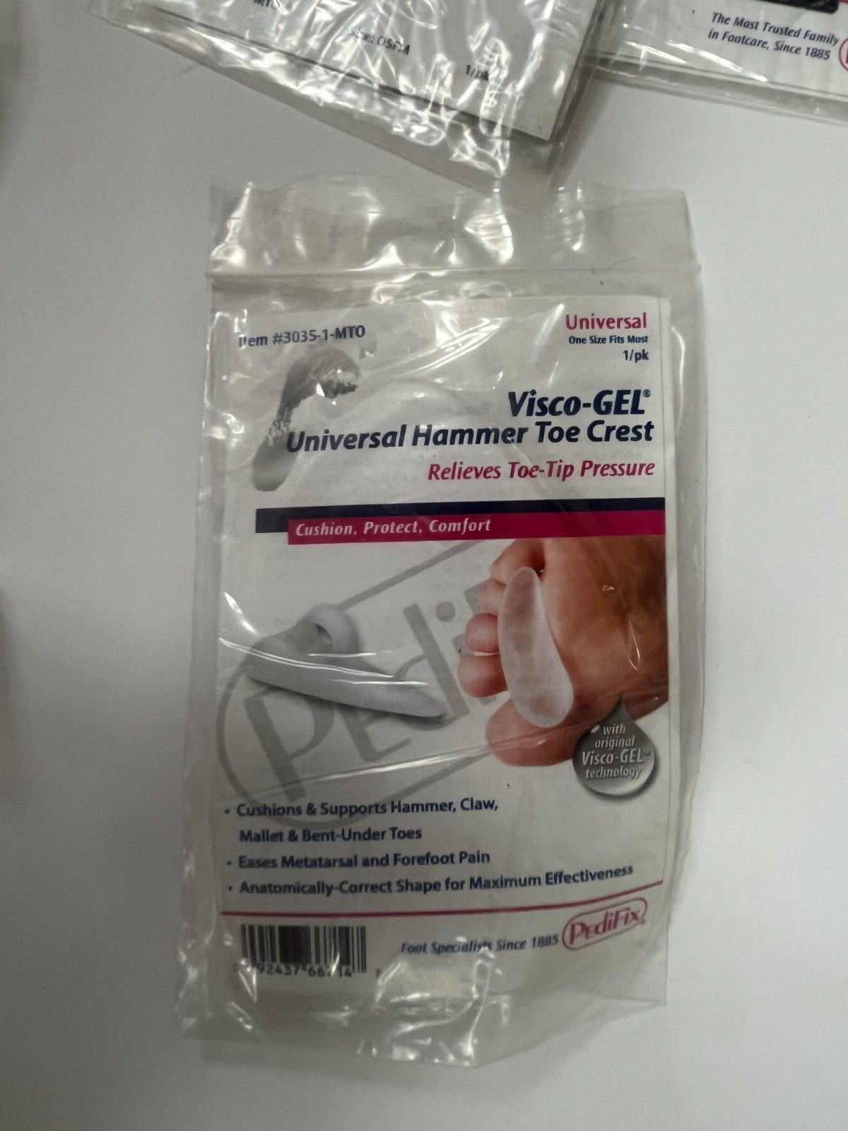 Visco-GEL Toe Spacers Multiple lot. Hammer Toe cushion Bunion Guard