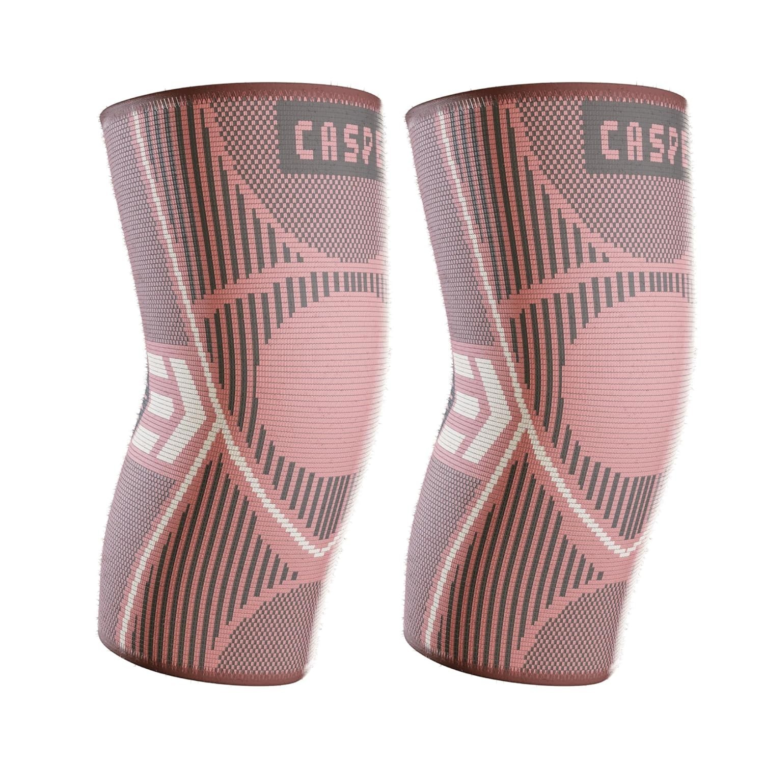 Caspe 2pcs Knee Brace for Women Knee Support Compression Sleeve Knee Joint Brace