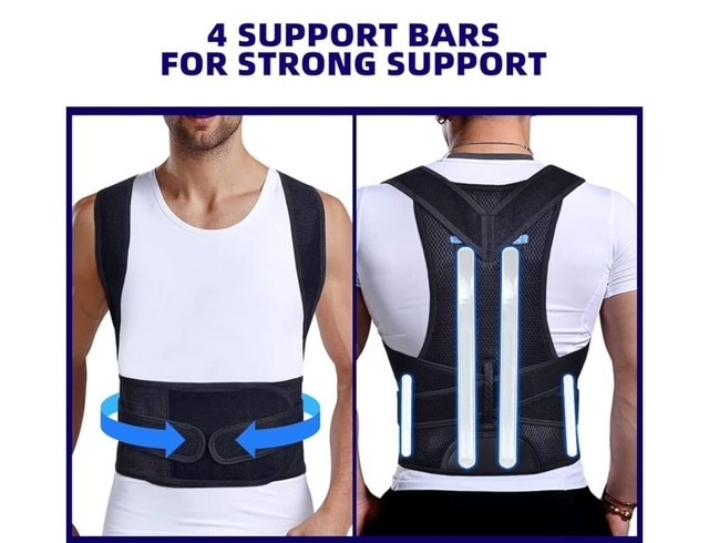 Upgraded Posture Corrector Back Brace for Men and Women, New Version Lumbar 05