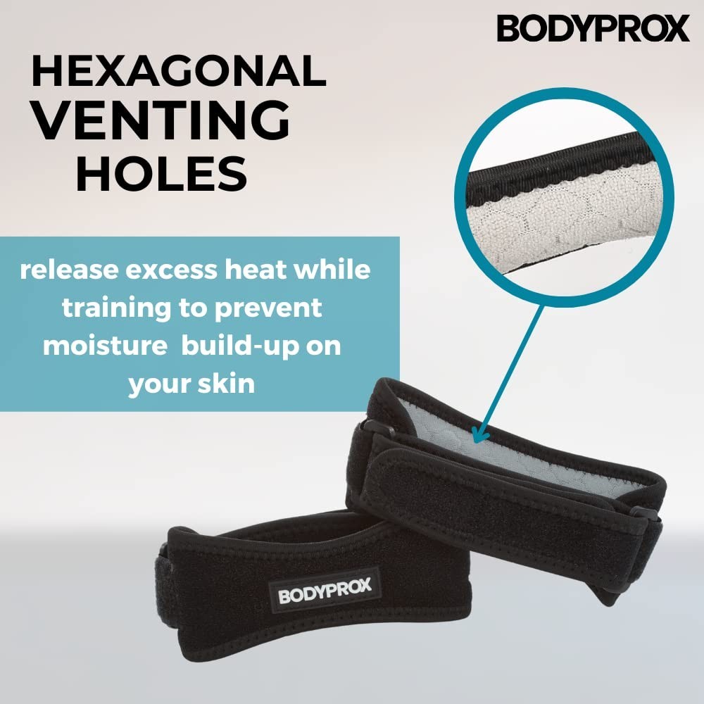 2-Pack Breathable Knee Support Straps – Durable Relief for Active Lifestyles