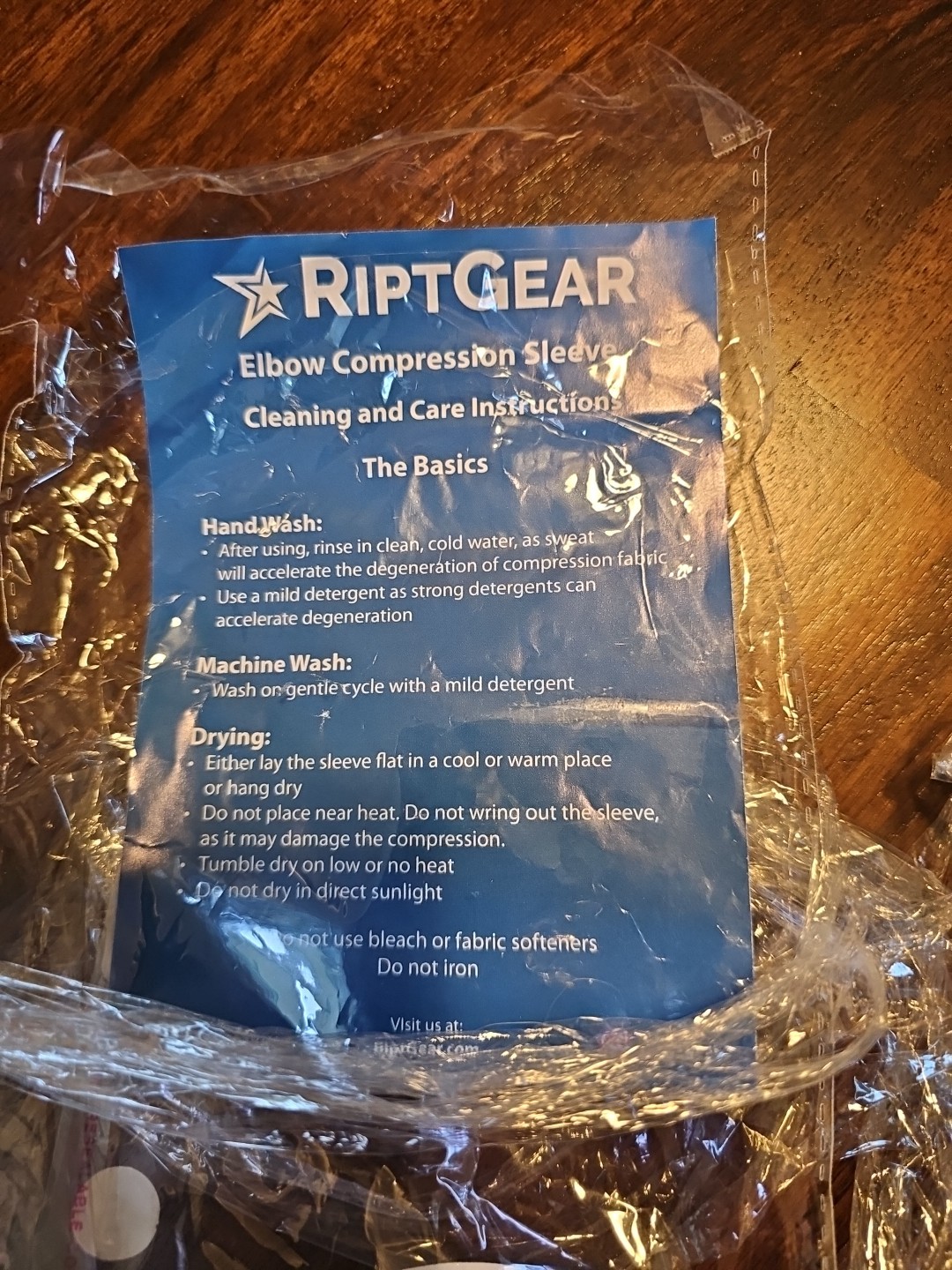 RiptGear Elbow Brace Compression Sleeve Black- Arm Sleeve – Size Small (S5)